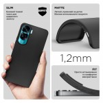 Чехол накладка TPU Armorstandart Matte Slim Fit для Honor 90 Lite Black (ARM73691) Чехол накладка TPU Armorstandart Matte Slim Fit для Honor 90 Lite Black (ARM73691)