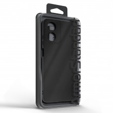 Чехол накладка TPU Armorstandart Matte Slim Fit для Motorola G04 Camera cover Black (ARM73881)