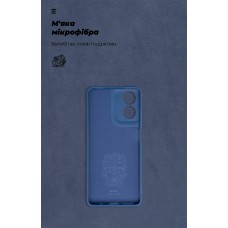 Чехол накладка TPU Armorstandart ICON для Motorola G04 Camera cover Dark Blue (ARM73891)