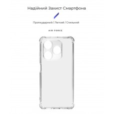 Чехол накладка ArmorStandart TPU Air Force для Infinix Smart 8 Plus Camera cover Transparent (ARM73909)