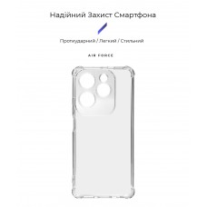 Чехол накладка ArmorStandart TPU Air Force для Infinix HOT 40 Camera cover Transparent (ARM73911)