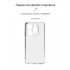 Чехол накладка ArmorStandart TPU Air для Infinix HOT 40i Camera cover Clear (ARM73924)