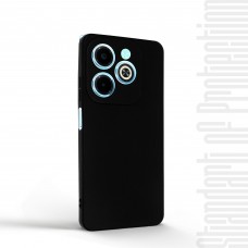 Чехол накладка TPU Armorstandart Matte Slim Fit для Infinix HOT 40i Camera cover Black (ARM73940)