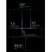 Защитное стекло ArmorStandart Infinity Black Icon 2.75D для Apple iPhone 14 / 13 / 13 Pro (ARM73951)