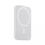 УМБ Goojodoq MagSafe Magnetic 1Type-C PD 20W Wireless 15W Battery Pack 5000mAh (MJWY3ZE/A) (ARM73963) White