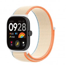 Ремешок Nylon ArmorStandart для Xiaomi Mi Band 9 Pro / 8 Pro / Redmi Watch 4 Orange Beige (ARM73976)