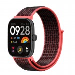 Ремешок Nylon ArmorStandart для Xiaomi Mi Band 9 Pro / 8 Pro / Redmi Watch 4 Black/Pink (ARM73979)