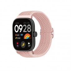Ремешок Nylon ArmorStandart Braided Solo Loop для Xiaomi Mi Band 9 Pro / 8 Pro / Redmi Watch 4 Pink Sand (ARM73984)