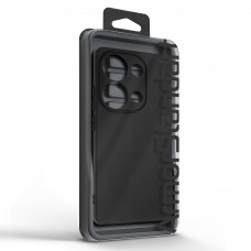 Чехол накладка TPU Armorstandart Matte Slim Fit для Xiaomi Poco M6 Pro 4G Camera cover Black (ARM74146)