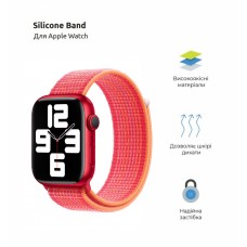 Ремешок ArmorStandart Nylon Band для Apple Watch All Series 38/40/41mm Red (ARM74211)