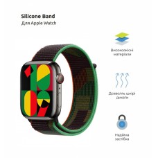 Ремешок ArmorStandart Nylon Band для Apple Watch All Series 42/44/45/49mm Black Unity (ARM74214)