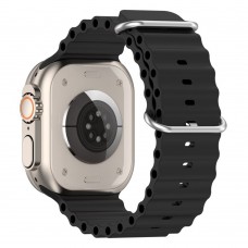 Ремешок ArmorStandart Ocean Band для Apple Watch All Series 42/44/45/49mm Black (ARM74244)