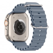 Ремешок ArmorStandart Ocean Band для Apple Watch All Series 42/44/45/49mm Stone Lotus Blue (ARM74247)
