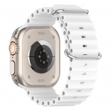 Ремешок ArmorStandart Ocean Band для Apple Watch All Series 42/44/45/49mm White (ARM74249)