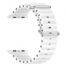 Ремешок ArmorStandart Ocean Band для Apple Watch All Series 42/44/45/49mm White (ARM74249)