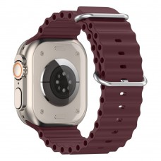Ремешок ArmorStandart Ocean Band для Apple Watch All Series 42/44/45/49mm Wine Red (ARM74250)