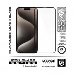 Защитное стекло ArmorStandart Icon 3D для iPhone 15 Pro Black 2шт (ARM74270)