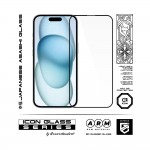 Защитное стекло ArmorStandart Icon 3D для iPhone 15 Black 2шт (ARM74272) Защитное стекло ArmorStandart Icon 3D для iPhone 15 Black 2шт (ARM74272)