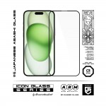 Защитное стекло ArmorStandart Icon 3D для iPhone 15 Plus Black 2шт (ARM74273)