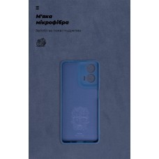 Чехол накладка TPU Armorstandart ICON для Motorola G24 Camera cover Dark Blue (ARM74301)