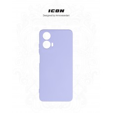 Чехол накладка TPU Armorstandart ICON для Motorola G24 Camera cover Lavender (ARM74303)