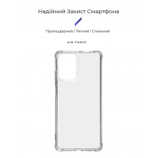 Чехол накладка ArmorStandart TPU Air Force для Motorola G24 Transparent (ARM74308)