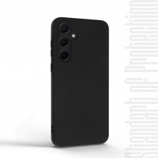 Чехол накладка TPU Armorstandart Matte Slim Fit для Samsung A35 5G (A356) Camera cover Black (ARM74316)