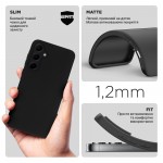 Чехол накладка TPU Armorstandart Matte Slim Fit для Samsung A35 5G (A356) Camera cover Black (ARM74316) Чехол накладка TPU Armorstandart Matte Slim Fit для Samsung A35 5G (A356) Camera cover Black (ARM74316)