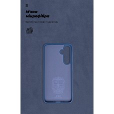 Чехол накладка TPU Armorstandart ICON для Samsung A35 5G (A356) Dark Blue (ARM74320)