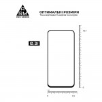 Защитное стекло ArmorStandart Pro для Samsung A55 5G (A556) Black (ARM74348)