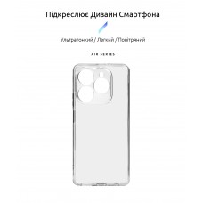 Чехол накладка ArmorStandart TPU Air для Tecno Spark 20 Pro (KJ6) Camera cover Clear (ARM74393)