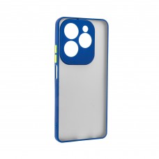 Чехол накладка ArmorStandart PC Frosted Matte для Tecno Spark 20 Pro (KJ6) Navy Blue (ARM74397)