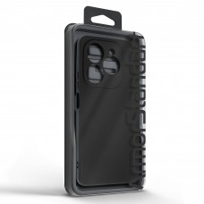 Чехол накладка TPU Armorstandart Matte Slim Fit для Tecno Spark 20 Pro (KJ6) Camera cover Black (ARM74402)