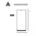 Защитное стекло ArmorStandart Pro для Xiaomi Redmi A3 Black (ARM74453)