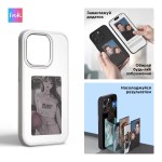 Чехол накладка TPU Armorstandart Ink Screen для Apple iPhone 15 Pro Max White (ARM74563)