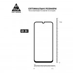 Защитное стекло ArmorStandart Pro для Samsung A15 4G (A155) Black (ARM74659)