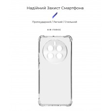 Чехол накладка ArmorStandart TPU Air Force для Realme 12 Pro / 12 Pro+ Camera cover Transparent (ARM74722)