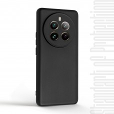 Чехол накладка TPU Armorstandart Matte Slim Fit для Realme 12 Pro / 12 Pro+ Camera cover Black (ARM74749)
