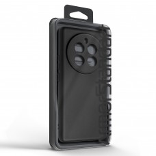 Чехол накладка TPU Armorstandart Matte Slim Fit для Realme 12 Pro / 12 Pro+ Camera cover Black (ARM74749)