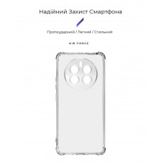Чехол накладка ArmorStandart TPU Air Force для Realme 12+ Camera cover Transparent (ARM74756)