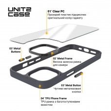 Чехол накладка ArmorStandart PC UNIT2 для Apple iPhone 13 Black (ARM74794)