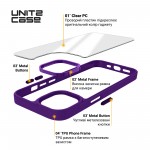 Чехол накладка ArmorStandart PC UNIT2 для Apple iPhone 13 Purple (ARM74797) Чехол накладка ArmorStandart PC UNIT2 для Apple iPhone 13 Purple (ARM74797)