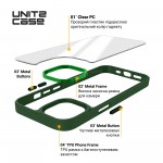 Чехол накладка ArmorStandart PC UNIT2 для Apple iPhone 13 Pro Green (ARM74799) Чехол накладка ArmorStandart PC UNIT2 для Apple iPhone 13 Pro Green (ARM74799)