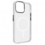 Чехол накладка Armorstandart TPU Unit MagSafe для Apple iPhone 11 Matte Clear Silver (ARM74847) Чехол накладка Armorstandart TPU Unit MagSafe для Apple iPhone 11 Matte Clear Silver (ARM74847)