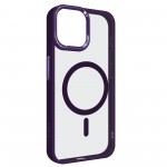 Чехол накладка Armorstandart TPU Unit MagSafe для Apple iPhone 15 Purple (ARM74855) Чехол накладка Armorstandart TPU Unit MagSafe для Apple iPhone 15 Purple (ARM74855)