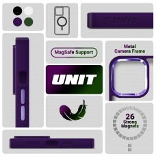 Чехол накладка Armorstandart TPU Unit MagSafe для Apple iPhone 15 Purple (ARM74855)