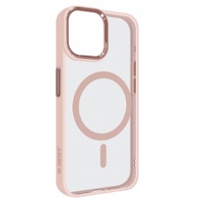 Чехол накладка Armorstandart TPU Unit MagSafe для Apple iPhone 15 Pink (ARM74856)