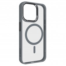 Чехол накладка Armorstandart TPU Unit MagSafe для Apple iPhone 15 Pro Grey (ARM74857)