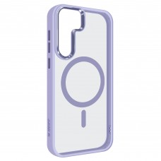 Чехол накладка Armorstandart TPU Unit MagSafe для Samsung S24 Lavender (ARM74860)