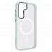 Чехол накладка Armorstandart TPU Unit MagSafe для Samsung S24 Plus Matte Clear Silver (ARM74865)